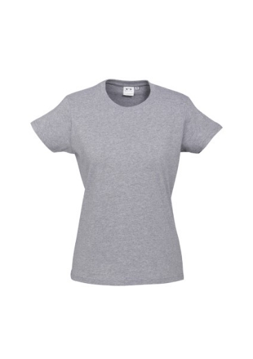 Picture of Biz Collection Ladies Ice T-Shirt 100% Premium Combed Cotton